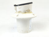 Centek 1200298 Boat Marine 3" White Thru-Hull Exhaust Fitting with Flapper