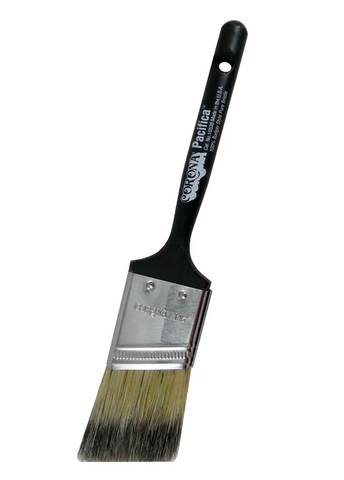 Corona 16538-2 Pacifica 2" Angled Natural Badger-Style Bristle Paint Brush