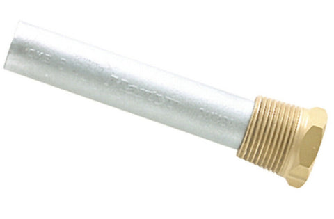 Yanmar 119574-44150 1/2" X 1-1/4" Engine Heat Exchanger Pencil Zinc Anode with Plug E-1F Martyr CME1F