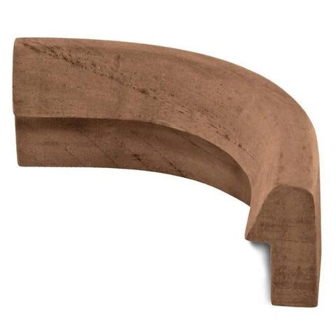 SeaTeak 60833 Boat Marine Grade Teak Outside Corner Rail Molding