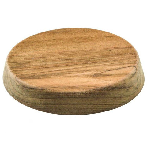 Whitecap 60474 Boat Marine Grade Teak 5-5/8" Canted 15° Angle Winch Pad