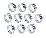 DuPage 35325/B28H Precision Brand B-H 1-5/16" to 2-1/4" Stainless Steel Hose Clamp 10-Pack