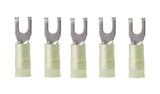 Marine Grade Nylon Flanged Spade Electrical Connector 12-10 AWG Wire X #10 Stud Ancor 230323 5-Pack - Second Wind Sales