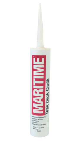 Maritime MWP-DC10 Boat Marine	10.3oz Black Fast Curing Teak Deck Calk