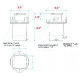 Groco ARG-500-S Boat Marine 1/2" Bronze Sea / Raw Water Strainer with 304 Stainless Steel Basket