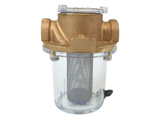 Groco ARG-500-S Boat Marine 1/2" Bronze Sea / Raw Water Strainer with 304 Stainless Steel Basket