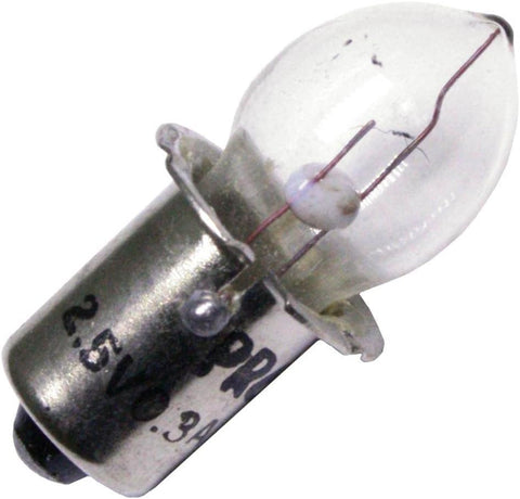 Marine Grade PR3 B3.5 B3-1/2 PR12 3W Single Contact Miniature Flanged Light Bulb GE 25252 PR12