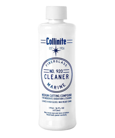 Collinite 920 Boat Marine Fiberglass Cleaner Stain Water Spot and Oxidation Remover