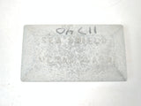 Boat Marine Size “M” 2-1/2" X 4-1/2" Zinc Anode Hull Plate Sea Shield ZP-2 ZP-M - Second Wind Sales