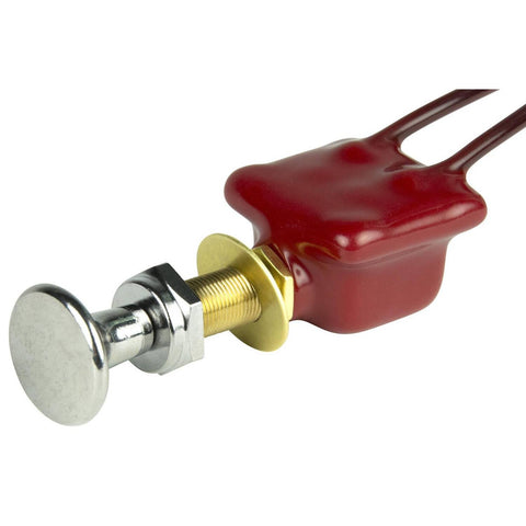 Marinco M-606 BEP 1001306 Boat Marine 2-Position SPST PVC Coated Off/On Push-Pull Switch - Second Wind Sales