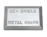 Boat Marine Size “M” 2-1/2" X 4-1/2" Zinc Anode Hull Plate Sea Shield ZP-2 ZP-M - Second Wind Sales