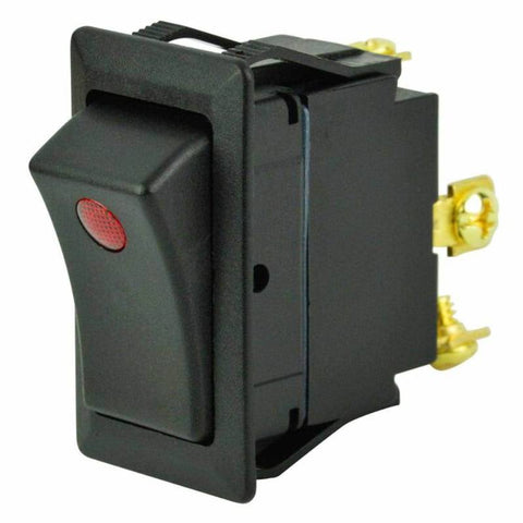 Marinco BEP 1001708 Boat Marine SPST Off/On Illuminated Rocker Switch - Second Wind Sales