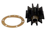 Jabsco 17956-0001-P Genuine OEM 2-9/16" X 2” Neoprene 10-Blade Water Pump Impeller Kit - Second Wind Sales