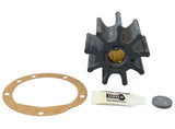 Jabsco 836-0001-P Genuine OEM 3-3/4" X 2-1/2" Neoprene 9-Blade Water Pump Impeller Kit - Second Wind Sales