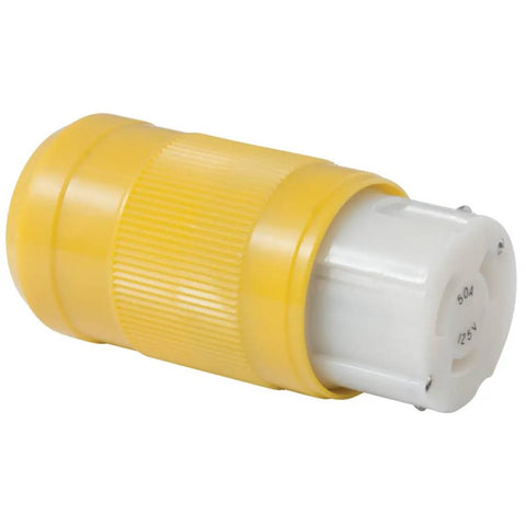 Marinco 6360CRN Marine 50A 125V 3-Wire Female Locking Shore Power Connector - Second Wind Sales