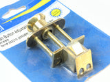 ABI 352210 2053BR Boat Marine Brass Push Button Adjustable Door Latch - Second Wind Sales