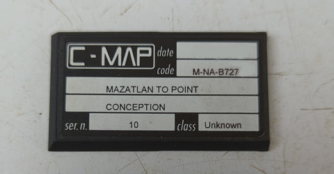 C-MAP NA-B727 C-Card Marine Electronic Chart Mazatlan MX to Point Conception - Second Wind Sales