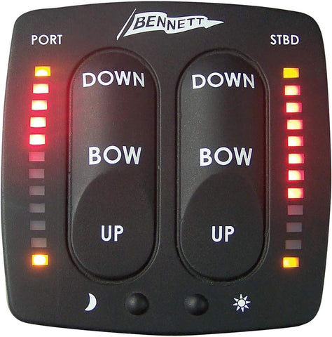 Bennett Marine EIC001G3 5002791 Trim Tab EIC Gen 3 Display with LCD Lighting No Connector - Second Wind Sales