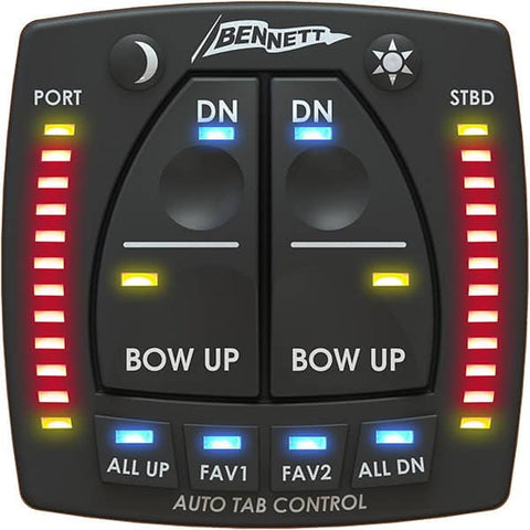 Bennett Marine ATPDISPBR AutoTrim Pro ATP Second Station Bridge Display Trim Tab Controller 6BT-50011-13-00 - Second Wind Sales