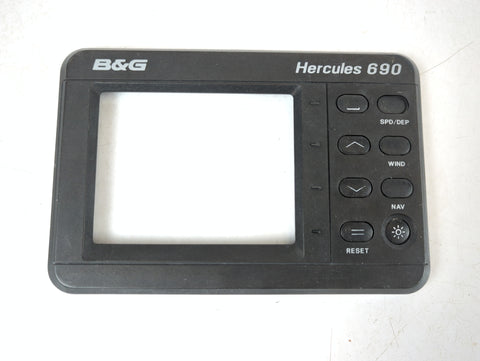 B&G Hercules 690 Boat Marine Hydra 8-Button Function Display FFD Cover Bezel - Second Wind Sales