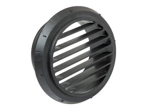 Webasto 1320932A 9012288A HVAC 90mm 90° Angled Louver Black Air Outlet - Second Wind Sales