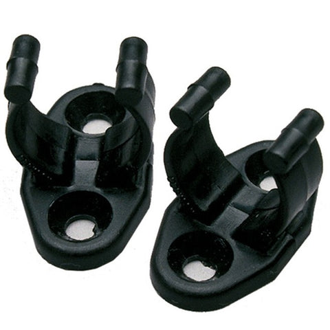 Beckson CLP-1 Boat Marine 7/8"-1-1/8" Black Plastic Clipper Clip 2-Pack - Second Wind Sales