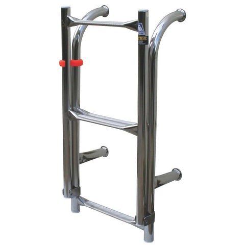 Dixon TR4 48412 Boat Marine 316 Stainless Steel Removable Transom 4-Step Ladder ONLY