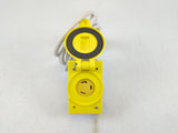 Marinco 305CRR + 7420CRS + FSC-34 Marine Shorepower 30A Locking Receptacle with Cover and Cable