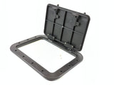 Viking Marine 1190 1190B Boat Marine 8" X 12" Black Lock Handle Access Hatch
