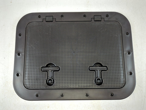 Viking Marine 1190 1190B Boat Marine 8" X 12" Black Lock Handle Access Hatch