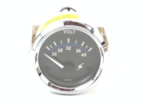 VDO 332 505 Standard Line Boat Marine 2" 32V Volt Voltmeter 1 242 015 054A