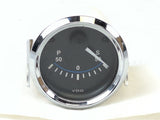 VDO 382 503 Standard Line Marine 2" 12V Chrome Power Trim Tilt Gauge (1 275 015 010A) 382503