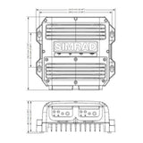 Simrad RI-50 000-15757-001 Boat Marine HALO 2000 & 3000 Radar Power Supply