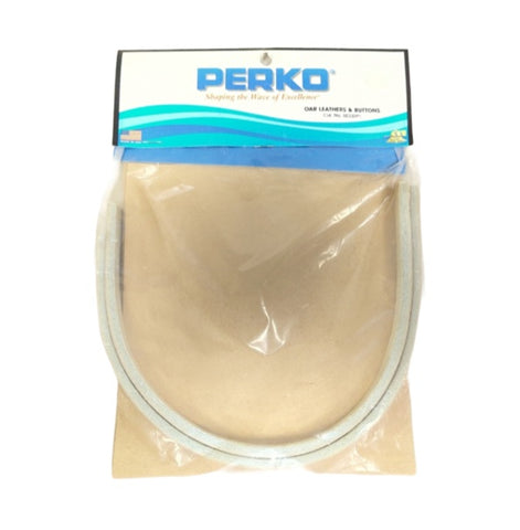 Perko 0233DP1 Marine Row Boat Oar Leather and Button 2-Pack