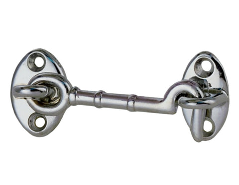 Perko 0956DP7CHR Model 0956 Marine Boat Chrome Plated Bronze 5” Cabin Door Hook