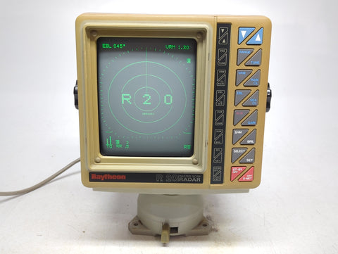Raymarine R20 M88341 M88333 Raytheon Boat Marine 10" Raster Scan Radar Display