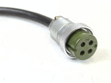 Furuno 000-506-505 000-160-159 Marine 4-Pin FishFinder Transducer Cable Connector