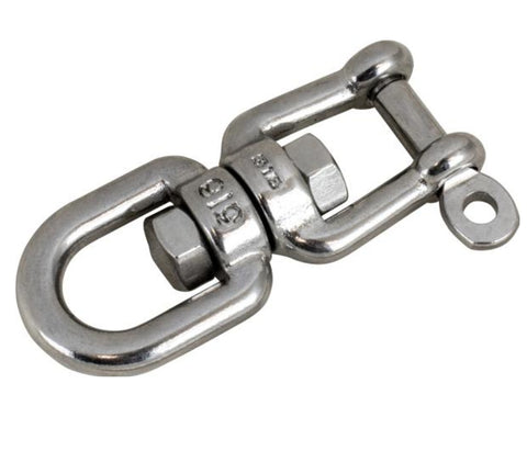Sea Dog 182208-1 Boat Marine 5/16" Stainless Steel Eye and Jaw Swivel