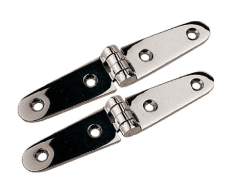 Sea Dog 205400-1 Boat Marine 5-7/8" X 1-1/8" Stainless Steel Strap Hinge 2-Pack - Second Wind Sales