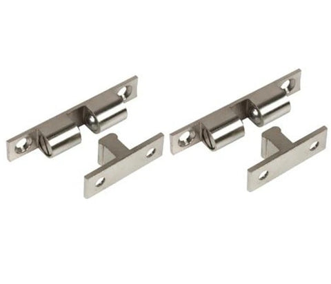 Sea Dog 222822-1 Boat Marine 1-15/16" X 3/8" Chrome Brass Stud Catch 2-Pack