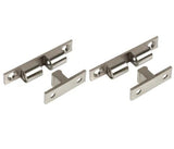 Sea Dog 222822-1 Boat Marine Chrome Brass 1-15/16” X 3/8" Stud Catch 2-Pack
