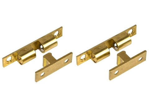 Sea Dog 222842-1 Boat Marine Sand Cast Brass 1-15/16” X 3/8" Stud Catch 2-Pack