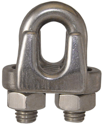 Suncor S0122-FS10 Marine Grade Stainless Steel 3/8" Wire Rope Clip SeaFit 480194