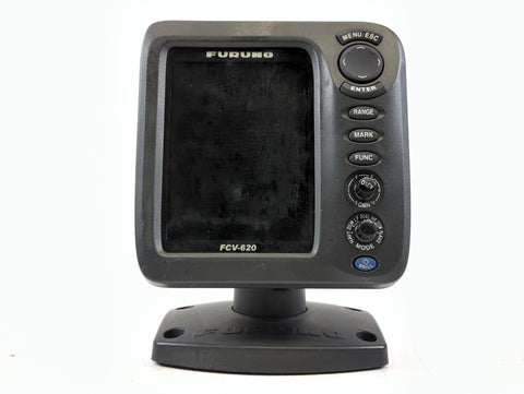 Furuno FCV-620 Marine 50/200 kHz 5.6" Color 600w Sounder FishFinder LCD Display
