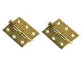 Sea Dog 204611-1 Boat Marine Cast Brass 1-5/8" X 1-5/8" Removable Pin Butt Hinge 2-Pack