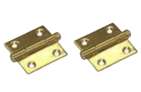 Sea Dog 204611-1 Boat Marine Cast Brass 1-5/8" X 1-5/8" Removable Pin Butt Hinge 2-Pack