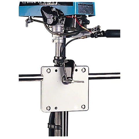 Sea Dog 327150-1 Boat Marine Polypropylene White 7/8"-1" Rail Mount Motor Bracket