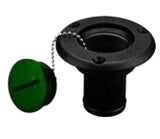 Sea Dog 357011-1 Boat Marine Nylon 1-1/2″ Hose Deck Fill Diesel with Green Slotted Cap