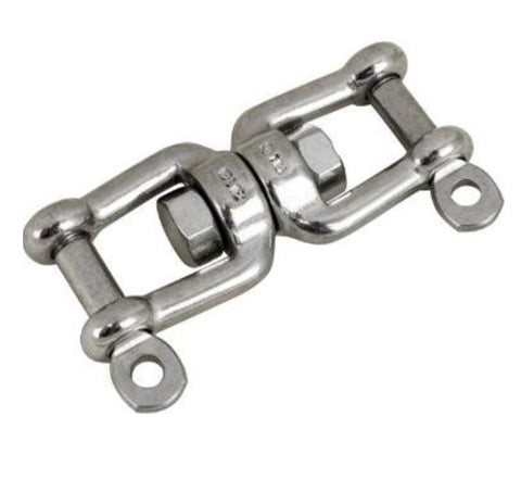 Sea Dog 182308-1 Boat Marine 316 Stainless Steel 5/16" Jaw and Jaw Swivel