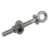 Sea Dog 080488-1 Boat Marine 304 Stainless Steel 8mm X 3” Shoulder Eye Bolt